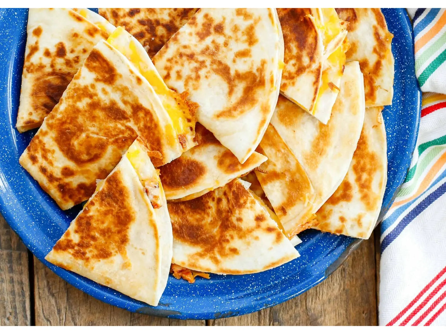 Cheese Quesadilla: Golden Tortilla with Rich Three-Cheese Blend My Store